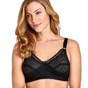 Miss Mary Cotton Dots Soft Bra BH Svart B 80 Dame