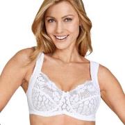 Miss Mary Jacquard And Lace Underwire Bra BH Hvit C 75 Dame