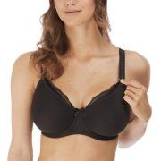 Freya BH Pure Underwire Moulded Nursing Bra Svart nylon D 70 Dame