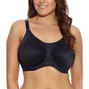 Elomi BH Energise Sports Bra Svart nylon D 90 Dame