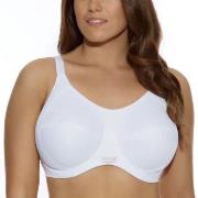 Elomi BH Energise Sports Bra Hvit nylon F 95 Dame