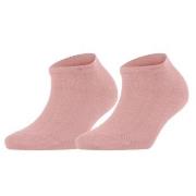 Falke Strømper 2P Women Casual Happy Sneaker Sock Rosa Str 35/38 Dame