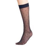 Falke Strømper Women Seasonal Dot Knee High 15 Den Marine polyamid Str...