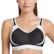 Anita BH Active Extreme Control Sports Bra Svart/Hvit B 70 Dame