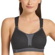 Anita BH Active Racerback Sports Bra Svart/Grå A 85 Dame