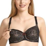 Anita BH Fleur Underwire Nursing Bra Svart polyamid D 70 Dame