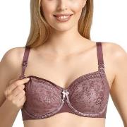 Anita BH Fleur Underwire Nursing Bra Berry/Lilac polyamid D 85 Dame