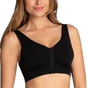 Anita BH Lynn Bralette Svart nylon Large Dame