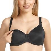 Anita BH Microfiber Underwire Nursing Bra Svart D 95 Dame