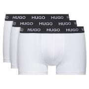 HUGO 3P Triplet Trunk Hvit bomull Large Herre