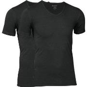 JBS 2P Bamboo T-shirt V-Neck Svart Large Herre