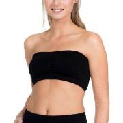 Magic BH Bandeau Push Up Bra Svart nylon X-Large Dame