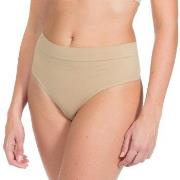 Magic Truser Comfort Thong Beige nylon Small Dame