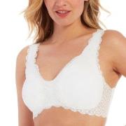 Magic BH Dream Lace Bra Hvit Large Dame