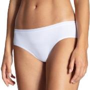 Calida Truser Natural Comfort Brief Hvit bomull Medium Dame