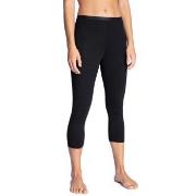 Calida Natural Comfort Capri Leggings Svart bomull Medium Dame