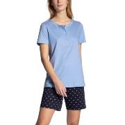 Calida Night Lovers Short Pyjama Blå bomull Small Dame