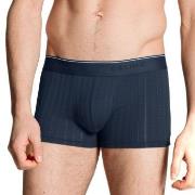 Calida Pure and Style Boxer Brief Indigoblå bomull Small Herre