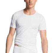 Calida Pure and Style T-shirt Hvit bomull X-Large Herre