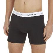 Calvin Klein 3P Cotton Stretch Boxer Brief Svart bomull Medium Herre