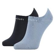 Calvin Klein Strømper 2P Leanne Coolmax Gripper Liner Socks Blå Strl 3...