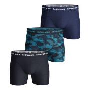 Björn Borg 3P Essential Shadeline Shorts Marine/Blå bomull X-Large Her...