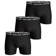 Björn Borg 3P Essential Shorts Svart bomull Small Herre