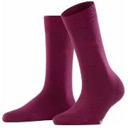 Burlington Strømper Bloomsbury Wool Sock Vinrød  Str 36/41 Dame