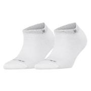 Burlington Strømper 2P Everyday Sneaker Organic Cotton Sock Hvit Str 4...