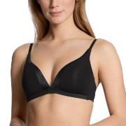 Calida BH Cate Triangle Soft-Bra Svart bomull B 85 Dame