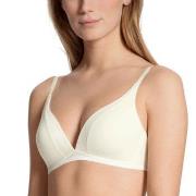 Calida BH Cate Triangle Soft-Bra Hvit bomull B 85 Dame