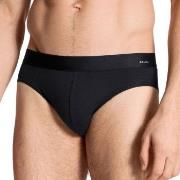 Calida Cotton Code Brief Svart bomull X-Large Herre