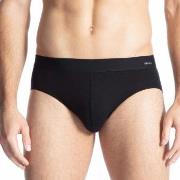 Calida Cotton Code Brief Svart bomull XX-Large Herre