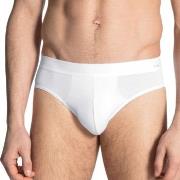 Calida Cotton Code Brief Hvit bomull Large Herre