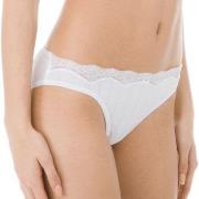 Calida Truser Etude Toujours Low Cut Brief Hvit bomull Medium Dame