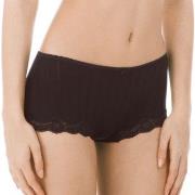 Calida Truser Etude Toujours Low Cut Panty Svart bomull Large Dame