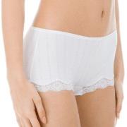 Calida Truser Etude Toujours Low Cut Panty Hvit bomull Small Dame