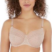 Freya BH Viva Underwire Side Support Lace Bra Beige polyamid D 70 Dame