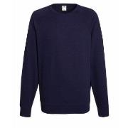 Fruit of the Loom Light Raglan Sweat Mørkblå X-Large Herre