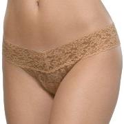 Hanky Panky Truser 3P Low Rise Thong Brun nylon One Size Dame