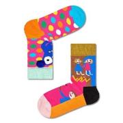 Happy socks Strømper Rock Your Socks Friend Kids Sock Rosa Mønster bom...