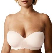 Chantelle BH Essentiall Bandeau T-shirt Bra Beige B 75 Dame