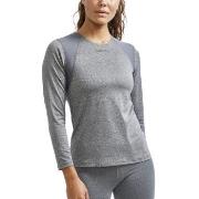 Craft Essence LS Tee Women Grå polyester X-Small Dame