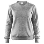 Craft Leisure Crewneck Women Grå polyester Small Dame