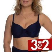 Damella Grace Basic Bikini Bra Marine F/G 48 Dame