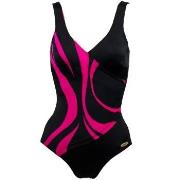 Damella Julia Basic Swimsuit Cerise 40 Dame