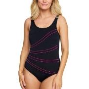 Damella Keira Chlorine Resistant Swimsuit 36-50 Cerise polyester 46 Da...