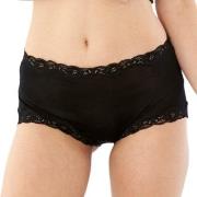 Damella Truser Silk Brief Svart silke Large Dame