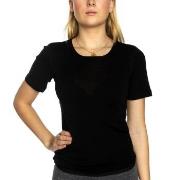 Damella Wool T-Shirt Svart ull Small Dame