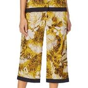 DKNY Rooftop Ready Wide Capri Pant Gul Mønster viskose Medium Dame